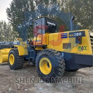 Cargadora de Ruedas Usada Komatsu WA380 6t - Motor Original, Solo 800 Horas, Certificación CE y 35% Más Barata que Nueva, 90% Nueva - Product Image 1