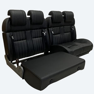 Asiento de furgoneta para tres personas personalizado, conversión reclinada, nuevo diseño, cómodo asiento de cuero PU para RV - Product Image 3