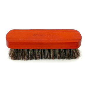 Brosse <span class=keywords><strong>en</strong></span> crin naturelle personnalisée-Outil <span class=keywords><strong>expert</strong></span> de polissage et de polissage des chaussures pour l'entretien du cuir, cadeau promotionnel parfait - Product Image 2