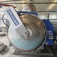 Autoclave Industrielle Horizontale à Pulvérisation d'Eau Chaude pour Bouteilles et Sacs en PP, en Acier Inoxydable 304