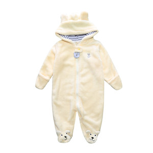 Ali Express China Toddler Boutique Outfits Grows Body Invierno Bebé Mamelucos con capucha - Product Image 3