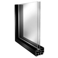 Profils de porte et de fenêtre en alliage d'aluminium CNW, grade 6063, certifiés ISO, bâtiments résidentiels et commerciaux, service de découpe OEM