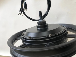 14 inch 48V 72V 2000W 3000W 120 km/h công suất cao không chổi than Scooter <span class=keywords><strong>Hub</strong></span> động cơ 1200RPM điều khiển ly14 Xe đạp điện động cơ Kit - Product Image 4