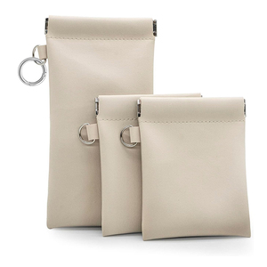 לוגו מותאם אישית ארגונית נסיעות נייד קטן סחיטה משקפי שמש מקרה ארנק Pu פאוץ - Product Image 1