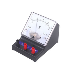 Instrumento de Enseñanza Dejurenhe J0408, Voltímetro de CC de 15V Máx. para Estudiantes de Secundaria/Preparatoria, Medidor de Puntero Duradero - Product Image 2