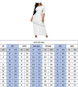 <span class=keywords><strong>2</strong></span> шт., женское длинное платье с круглым вырезом и косым подолом - Product Image 6