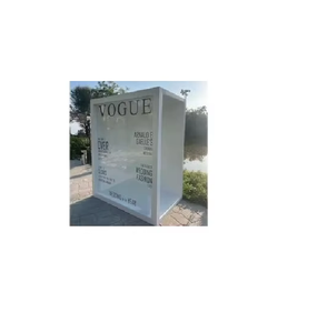 Stand de Exhibición Personalizado de 8 pies x 4 pies x 3 pies, Portátil, para Exposiciones, Ferias Comerciales, Promoción y Marketing - Product Image 1