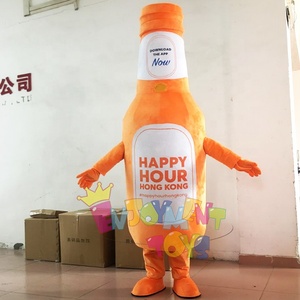 Disfraz de Mascota de Peluche con Forma de Botella de Agua Personalizado, Uniforme de Mascota de Dibujos Animados, Accesorios para Actuaciones - Product Image 3