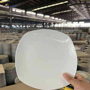 Assiettes rondes et carrées en porcelaine blanche <span class=keywords><strong>de</strong></span> 6, 7, 8, 9, 10,5 pouces avec différentes tailles pour le Pérou, le Chili, la Bolivie et l'Équateur - Product Image 4