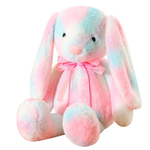 Peluche de Conejo <span class=keywords><strong>Bonnie</strong></span> de Orejas Largas y Coloridas, Muñeco de Peluche para Niñas, Regalo de Cumpleaños, Muñeco de Peluche de Algodón PP - Product Image 5