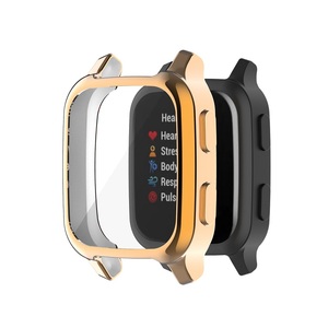 Couverture complète de protection d'écran de montre intelligente pour <span class=keywords><strong>Garmin</strong></span> <span class=keywords><strong>Venu</strong></span> <span class=keywords><strong>SQ</strong></span> SQ2 étui de protection en TPU plaqué musique - Product Image 4
