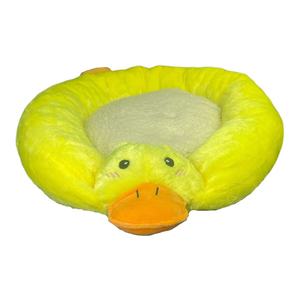 중소형견 테디 침대 고양이 침대 동굴 모던 패션 스타일 타원형 네스트 매트 사계절 공용 소파 베드 울 스펀지 제작 - Product Image 1