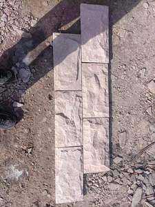Acabado de hongo natural, arenisca roja rosa para revestimiento de paredes exteriores, azulejo de piedra - Product Image 6