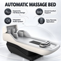 Lit de thérapie par vibration corporelle complète de luxe, physiothérapie infrarouge, massage électrique automatique pour lit de massage, spa, salon de beauté