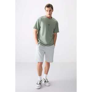 Camiseta Oversize Tommylife para Hombre, 100% Algodón, Estampada, Manga Corta, Corte Suave - Product Image 4