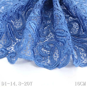 Vente en gros Dentelle chimique guipure 16cm de large <span class=keywords><strong>Tissu</strong></span> dentelle 3d - Product Image 5