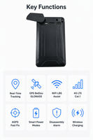 Traceur GPS 4G magnétique GT06 pour véhicules et biens, avec batterie mini 800 mAh à installation discrète et suivi en temps réel
