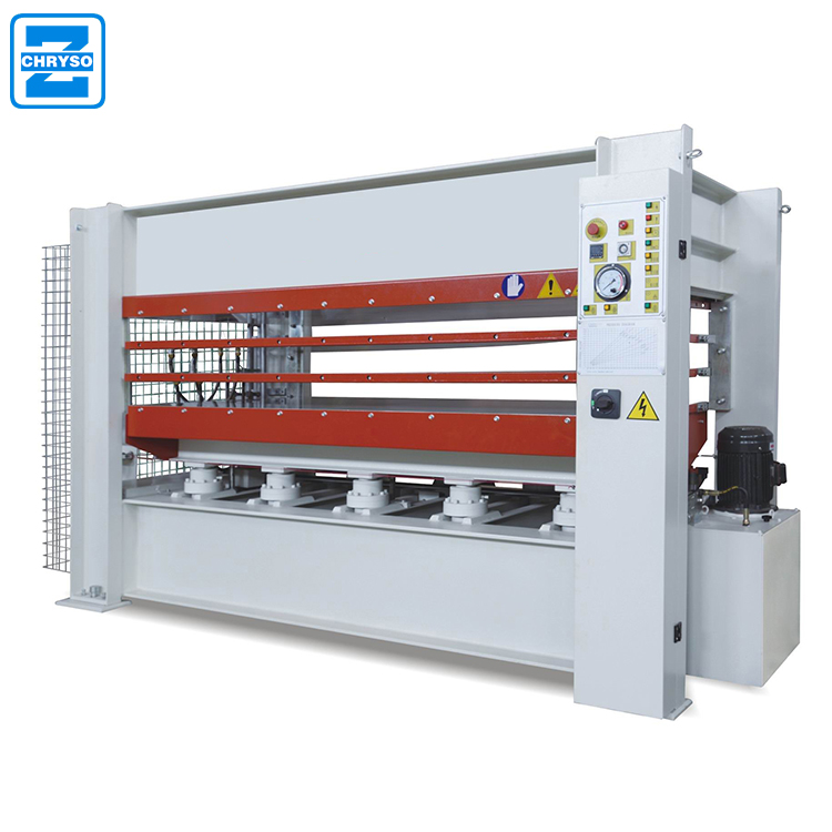 High quality Woodworking Hydraulic Veneer Laminate hot press machine