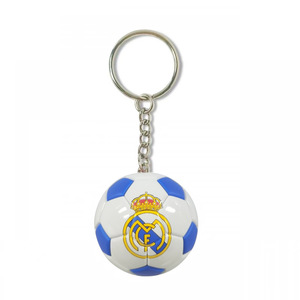 พวงกุญแจฟุตบอลขนาดเล็ก ของที่ระลึกสโมสรฟุตบอล จี้ห้อยคอแบบสั่งทำได้ ขายส่ง ผลิตในจีน ไม่บรรจุภัณฑ์ - Product Image 5