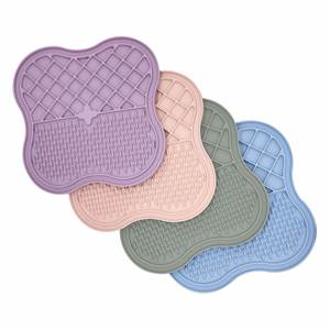 Es-Pro Eco-Friendly Slow Food Plate Soft Silicone Pet <b>Mat</b> for <b>Cats</b> Dogs Foldable & Easy to Clean ODM/OEM Available - Product Image 1