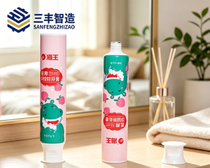 หลอดบีบยาสีฟันลายการ์ตูนพร้อมฝาเปิดปิดสำหรับยาสีฟันเด็ก - Product Image 3