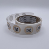 Etiqueta Adhesiva Anti-metal NFC con Impresión de Logotipo Personalizado, Etiqueta con Chip NTAG 213 Grabable