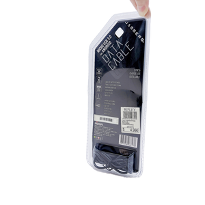 Özel şekil PVC PET şeffaf kapaklı <span class=keywords><strong>blister</strong></span> ambalaj sert veri kablosu çift <span class=keywords><strong>blister</strong></span> ambalaj - Product Image 4