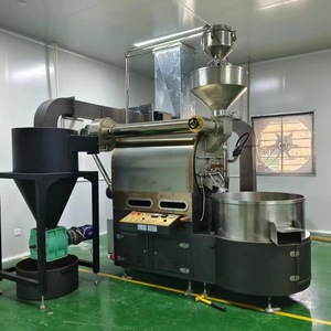 Torréfacteur à café en acier inoxydable de qualité alimentaire 60 kg |   Rôtissoire électrique à double contrô<span class=keywords><strong>le</strong></span> de température réglable de 0 à 300°C pour usage domestique - Product Image 4