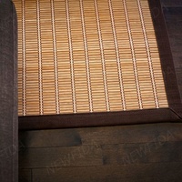 Tapis en bambou à motif naturel écologique pour salon