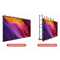Süper Hafif P2.6 LED Kiralık Ekran Yüksek Gri Tonlamalı Ziyafet Salonu Toplantı Etkinliği LED Video