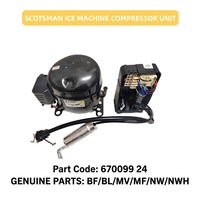 Pièces d'origine pour machine à glaçons Scotsman, série BL MF MV NW NWH, compresseur, conception sans givre, réfrigérant CO, modèle 67009924