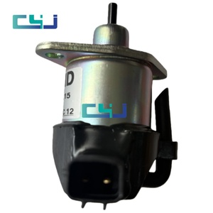 โซลินอยด์ตัดน้ำมันเชื้อเพลิง 12V รุ่น 17208-60015 17208-60010 สำหรับรถขุด Kubota D905 D1005 D1105 V1205 V1305 V1505 - Product Image 3