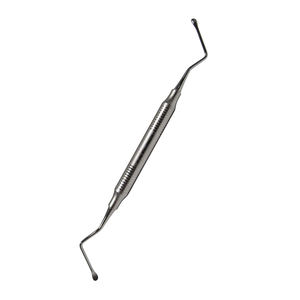 Détartreurs dentaires manuels en acier inoxydable de haute qualité et instruments parodontaux réutilisables à double extrémité (sickle) pour zones antérieures/postérieures - Product Image 2