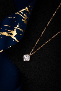จี้เพชรทรงกลมเจียระไนแบบบริลเลียนท์ 1.05 กะรัต ทำจากทองคำแท้สีโรสโกลด์ 14K ดีไซน์หรูหรา |   เพชรทรงกลมเจียระไนแบบบริลเลียนท์ที่สร้างขึ้นในห้องปฏิบัติการ - Product Image 3