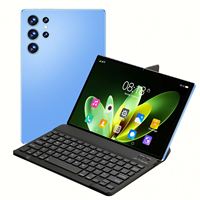Tablet Android S23 Ultra 11-Inci Dual SIM Merek Baru 16GB+512GB Penyimpanan Fitur Edukasi Kemampuan Panggilan Telepon Prosesor MTK