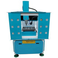 Máquina Fresadora CNC de Metal y Aluminio Jinan Senke Mini de Escritorio, Semi-Cerrada, 6060, 4 y 5 Ejes, para Estampado de Cobre y Latón
