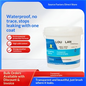 Acrylic Emulsion <b>Waterproof</b> Glue for Exterior <b>Walls</b> Roofs Tile Repair-Colorless Liquid <b>Paint</b> - Product Image 5