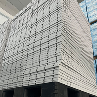 Panneau de chauffage par le sol en aluminium extrudé avec isolation XPS de style rainuré ODM