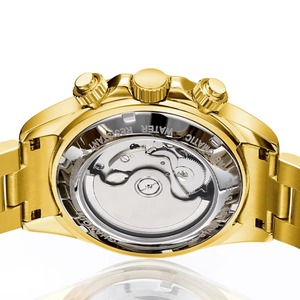 Reloj Mecánico Automático Deportivo de Lujo para Hombre, 39 mm, Cristal de Zafiro, Resistente al Agua 3ATM, Acero Inoxidable, Cierre de Mariposa - Product Image 6