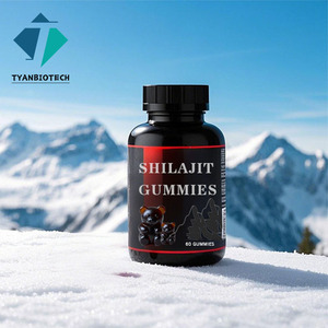 Venta caliente Shilajit Gummies Sabores personalizados Embalaje Etiqueta privada HALAL Certificado Antioxidante Suplementos energéticos para adultos - Product Image 2
