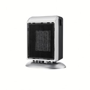 Calentador de Escritorio Cerámico PTC con Protección Contra Sobrecalentamiento, Control con Perilla, Enchufe Europeo 220V, Calentador Rápido con Ventilador para Uso Doméstico - Product Image 1