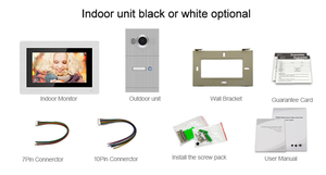 Tuyasmart SIP IP thông minh 7 inch màn hình cảm ứng Video <span class=keywords><strong>intercom</strong></span> với wifi Cat5 Cáp OEM đa gia đình thông minh video Cửa Điện thoại chuông cửa - Product Image 6