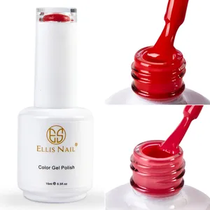 Gel warna UV pabrik grosir perlengkapan kuku bermerek kustom Gel kuku UV/produk Salon Gel LED gel profesional