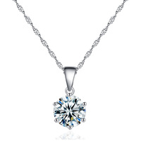 Boucles d'oreilles, collier et bague géométriques romantiques en zircon à six griffes, design de niche haut de gamme pour femmes, en cuivre plaqué rhodium, collection 2026