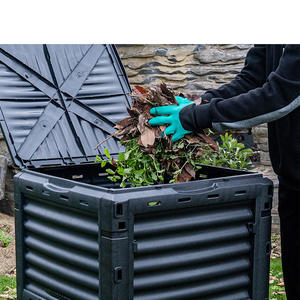 ถังหมักปุ๋ยในสวนทรงสี่เหลี่ยมผืนผ้าขนาด 80 แกลลอน ขายดี พร้อมฝาปิด <span class=keywords><strong>ทำ</strong></span><span class=keywords><strong>เอง</strong></span>ได้ อเนกประสงค์ สำหรับขยะอินทรีย์ 6 - Product Image 2