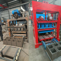 Machine à fabriquer des briques en béton de 2 cm, industrie chinoise, machine manuelle 4-26