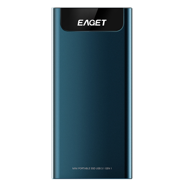 EAGET Portable SSD M2 USB3.0 Type C 256GB External Hard Drive External for Laptop Desktop PC