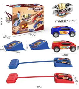 Popüler açık Stomp lansmanı oyuncaklar çekim araba çocuklar yarış oyuncaklar rekabet oyunu spor oyunları dışında ayak mancınık oyuncaklar