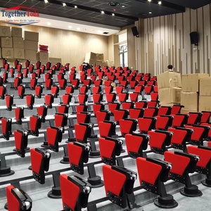 Asientos de Auditorio de Diseño Único con Tela Resistente para Fábricas, Escuelas y Teatros, Muebles de Hierro de Estilo Moderno - Product Image 5
