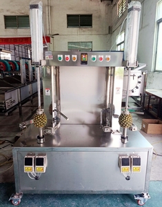 Máquina Peladora Automática de Piña, Máquina Peladora de Papaya y Sandía, Peladora de Frutas de Doble Estación - Product Image 3